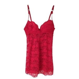 Rampage Red Lace Chemise